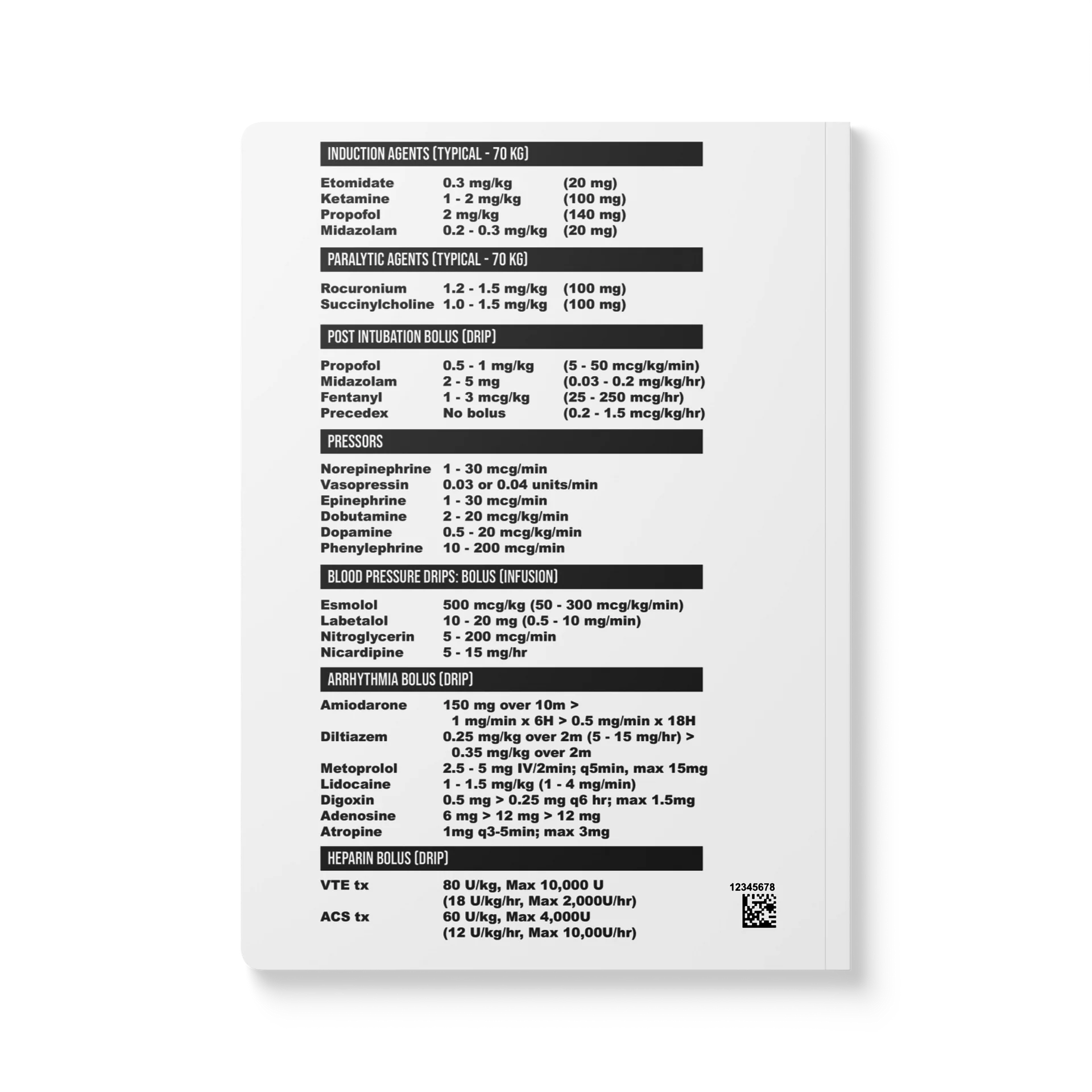 Montefiore EM Resus Notebook product image (3)