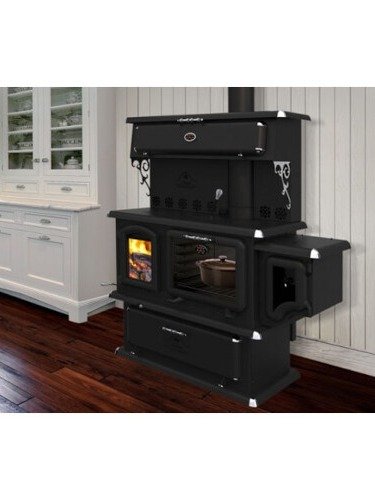 J.A. Roby Chief EPA Wood Cook Stove with Side Water Reservoir product image (2)
