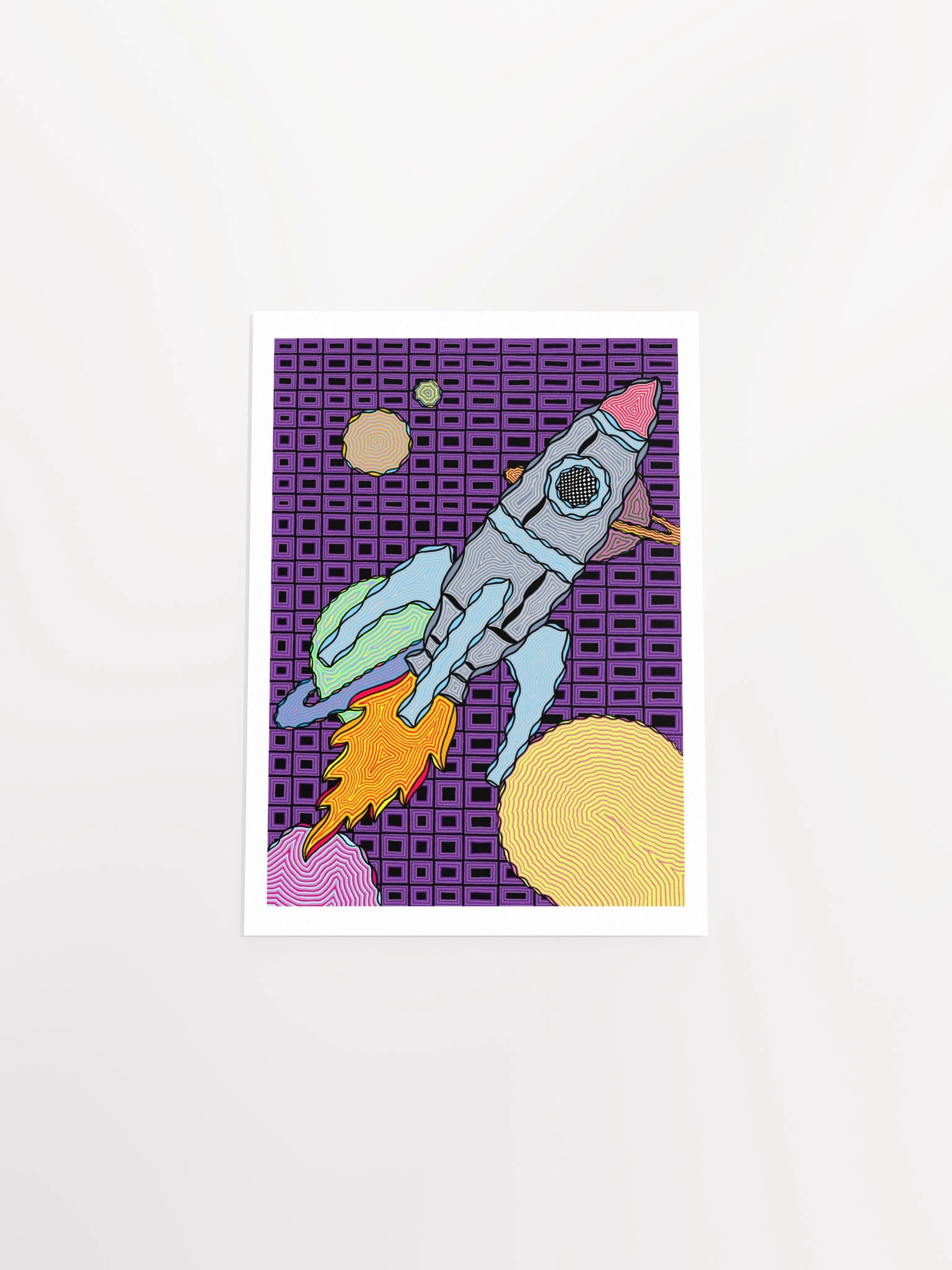 Enhanced Matte Paper Poster (Space v1) product image (4)
