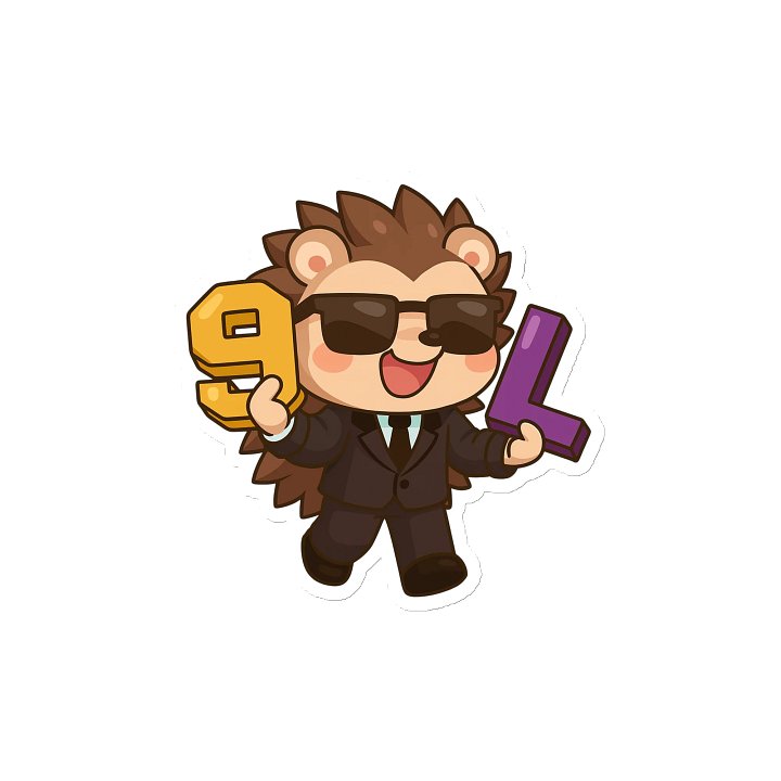 9LS4 SirHunt_ Die-Cut Magnets product image (2)