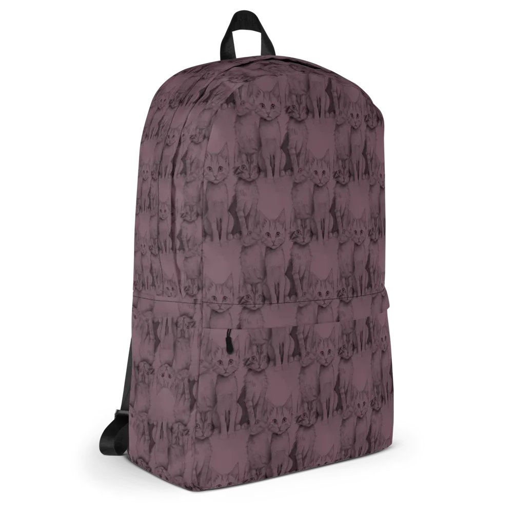 Feline Fusion All-Over Print Backpack product image (1)