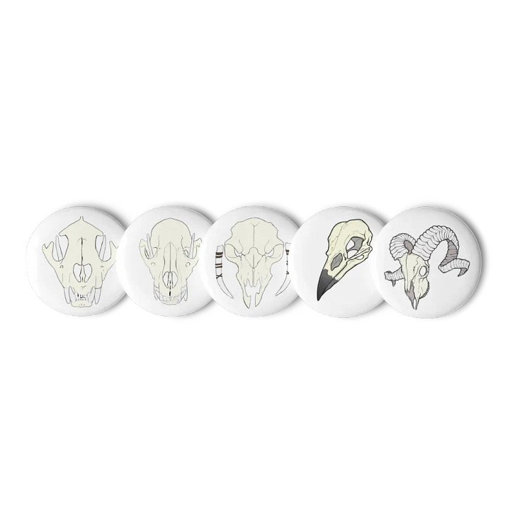 Skulls Pins | Alternative product image (1)
