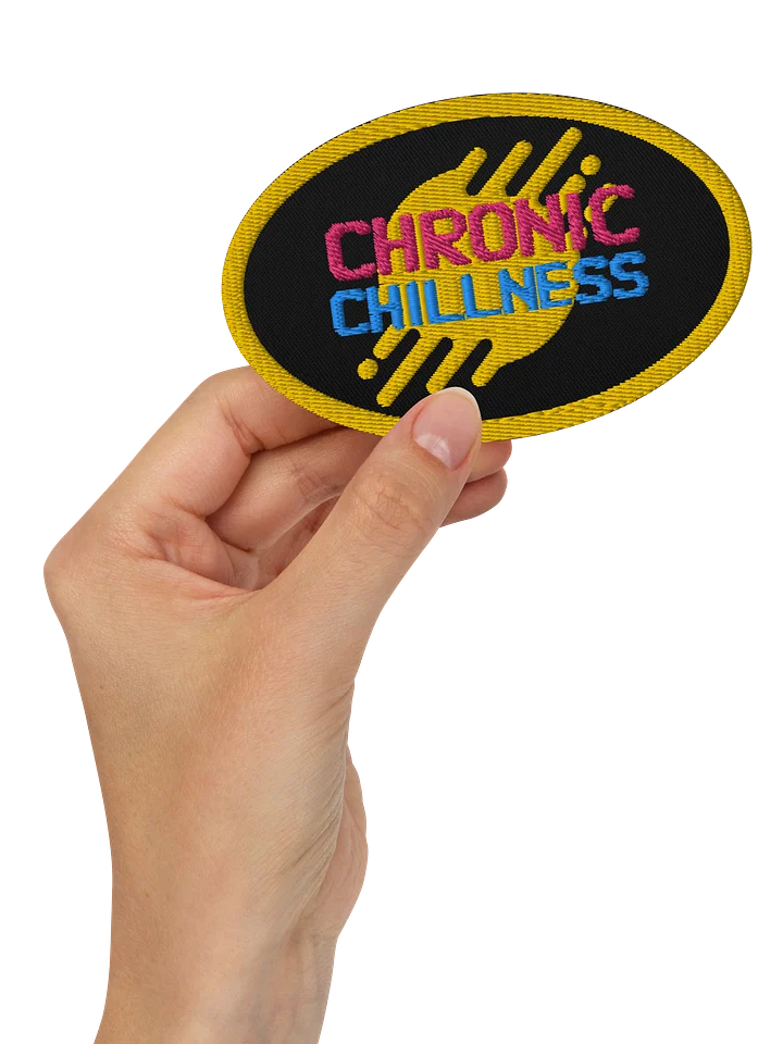 Chronic Chillness 4 inch patch product image (1)