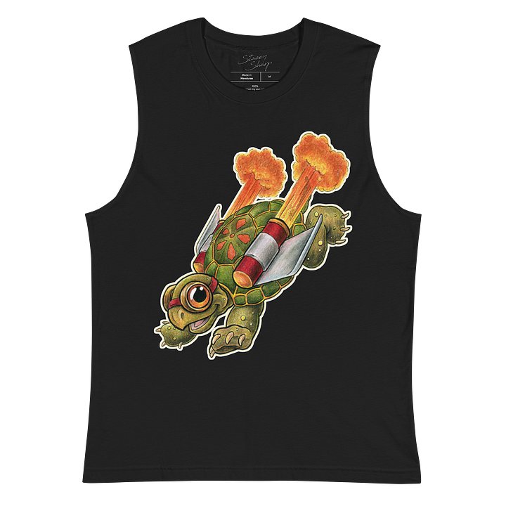 Jetpack Tortoise Muscle Tank product image (1)