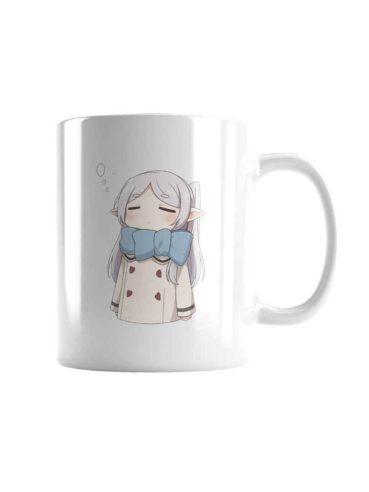 "Enchanted Elf Whispers" Frieren Inspired Heartwarming Anime Mug product image (2)
