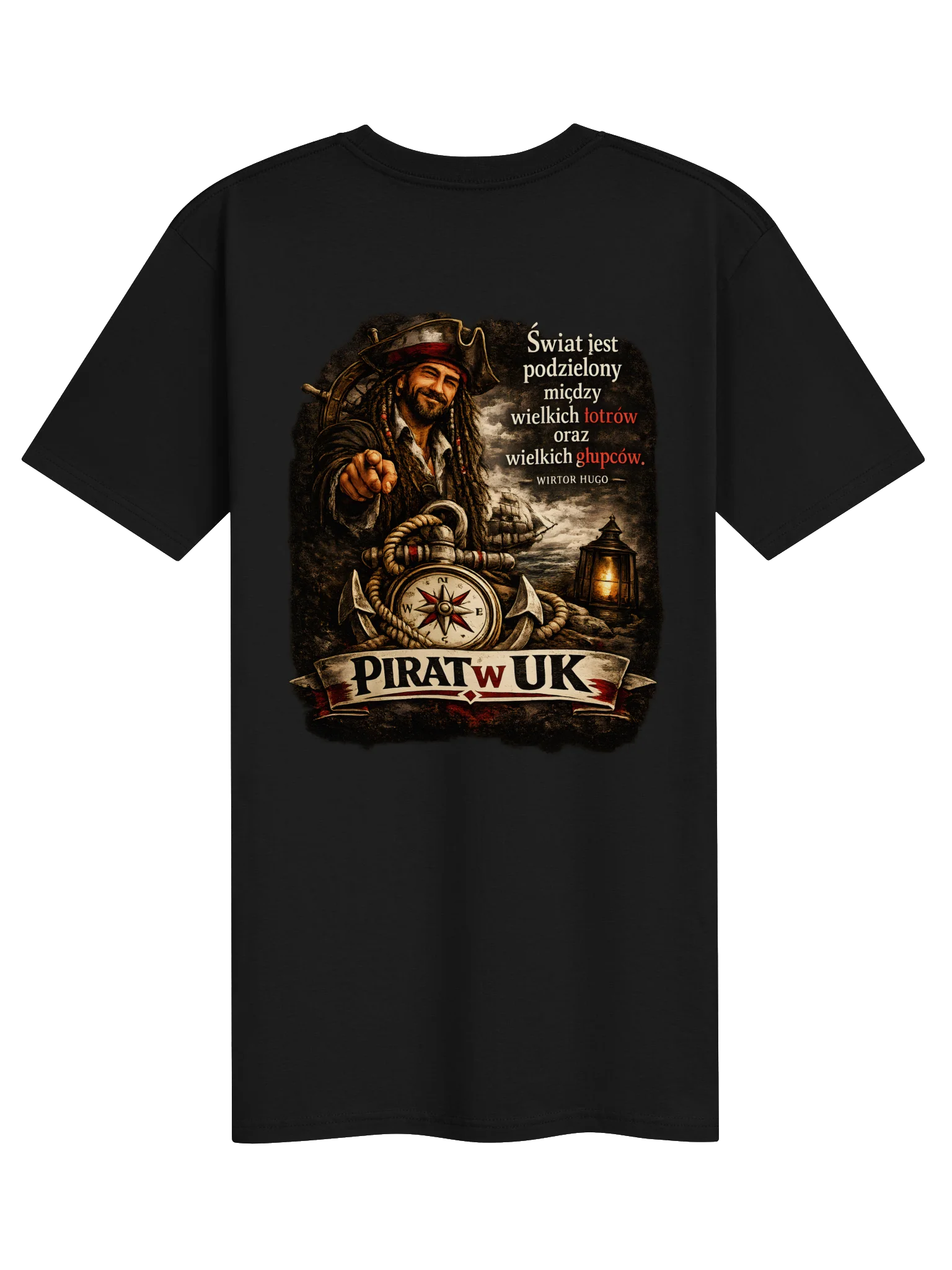 Pirat w UK — Heavyweight Tee (Black) product image (3)