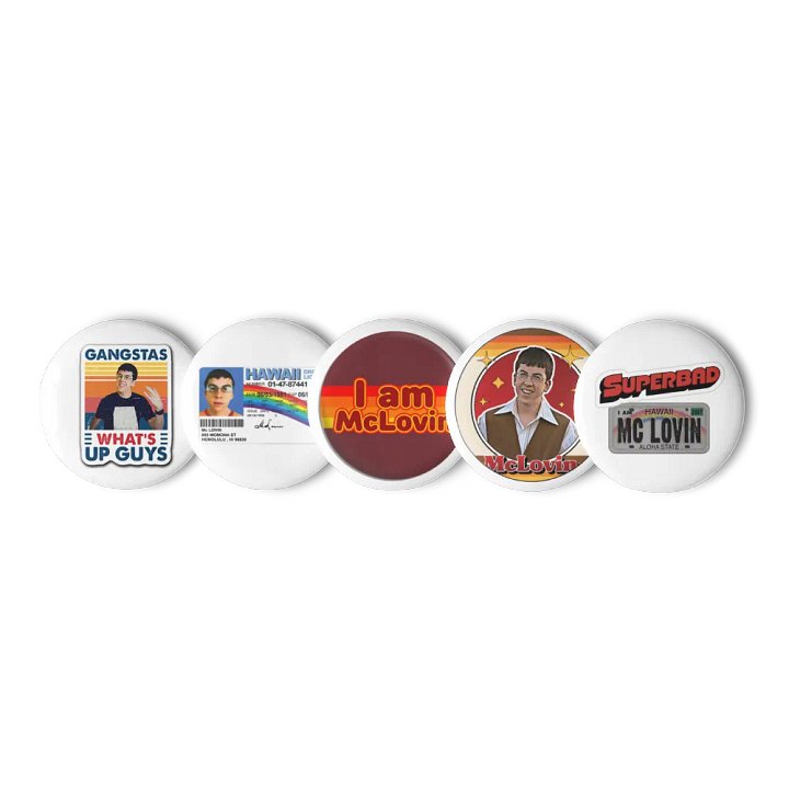 SuperbadMcLovin Pin Collection product image (1)