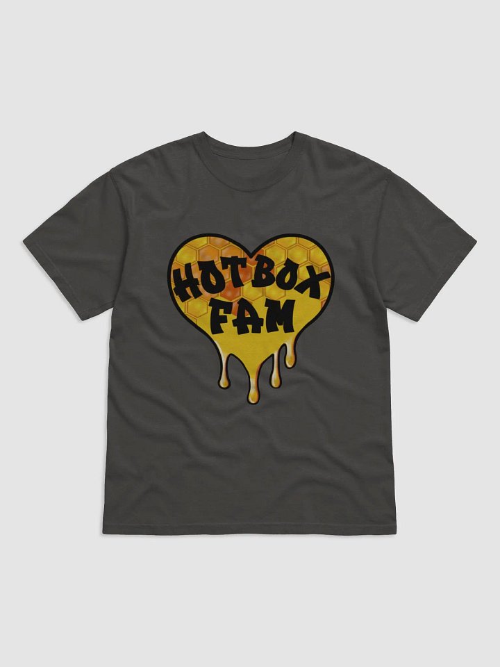 GOLD HOT BOX FAM GREY TEE product image (1)