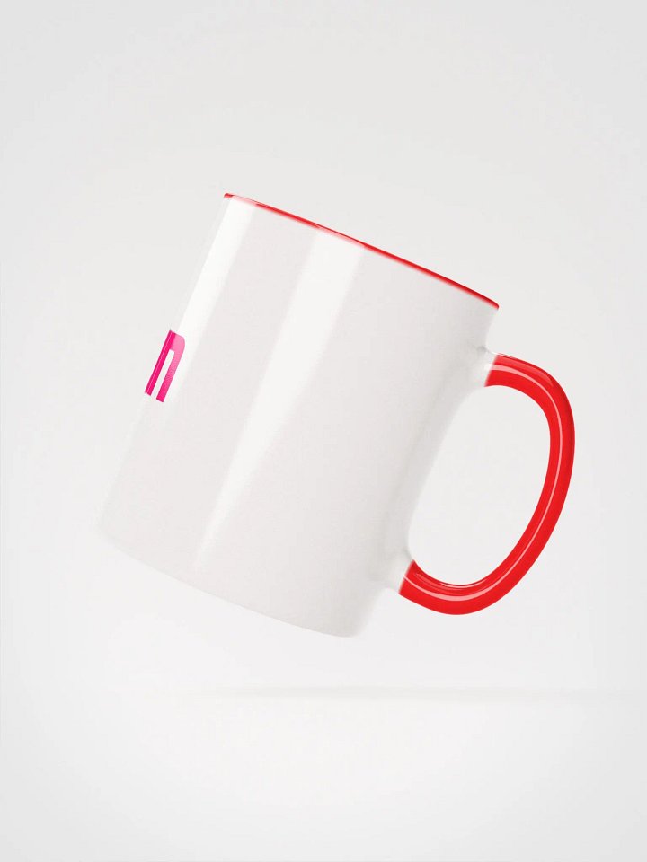 BuzzIn Red Colorblock Mug product image (2)