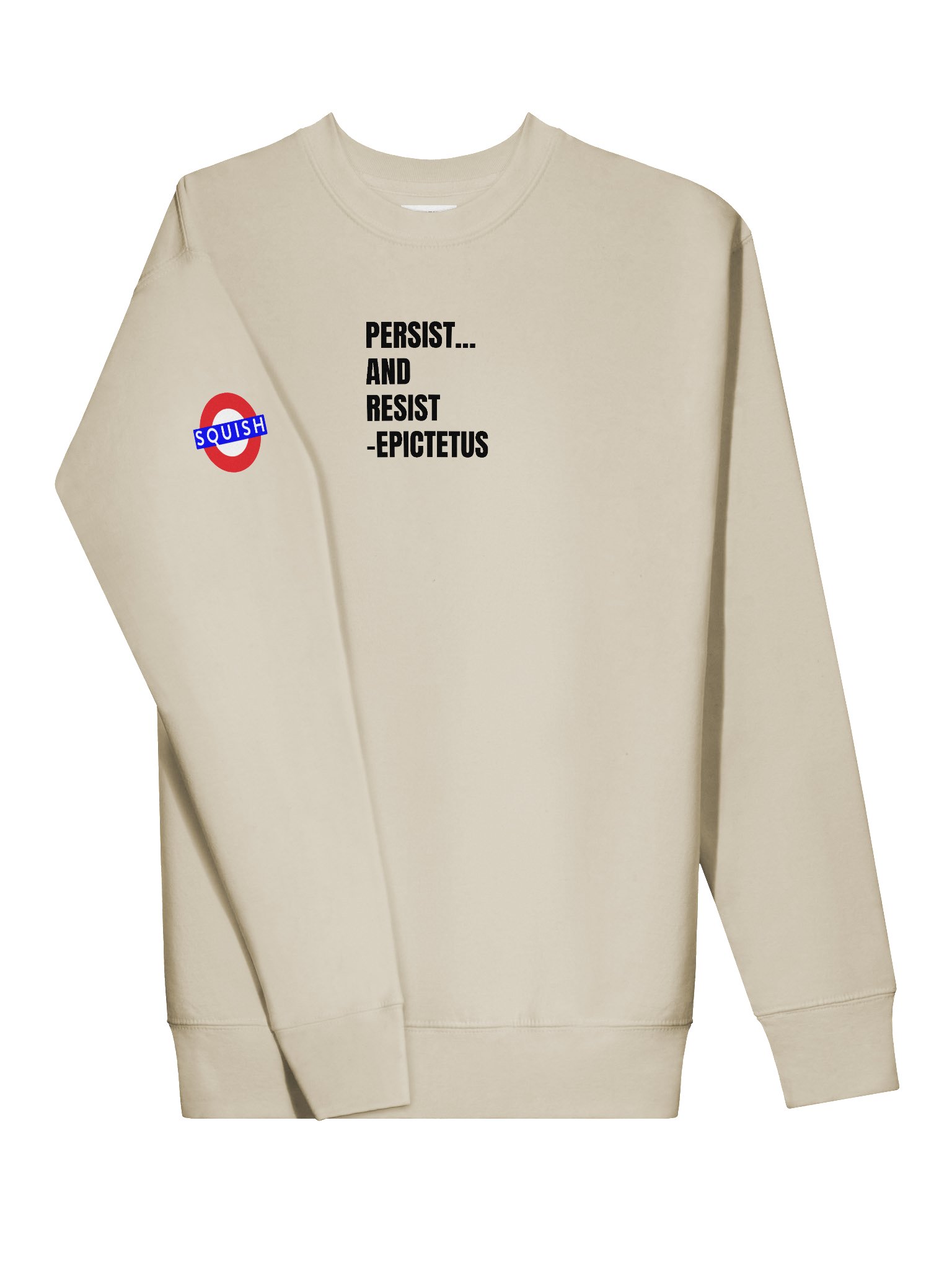 Persist and Resist Crewneck V1 - Black product image (2)