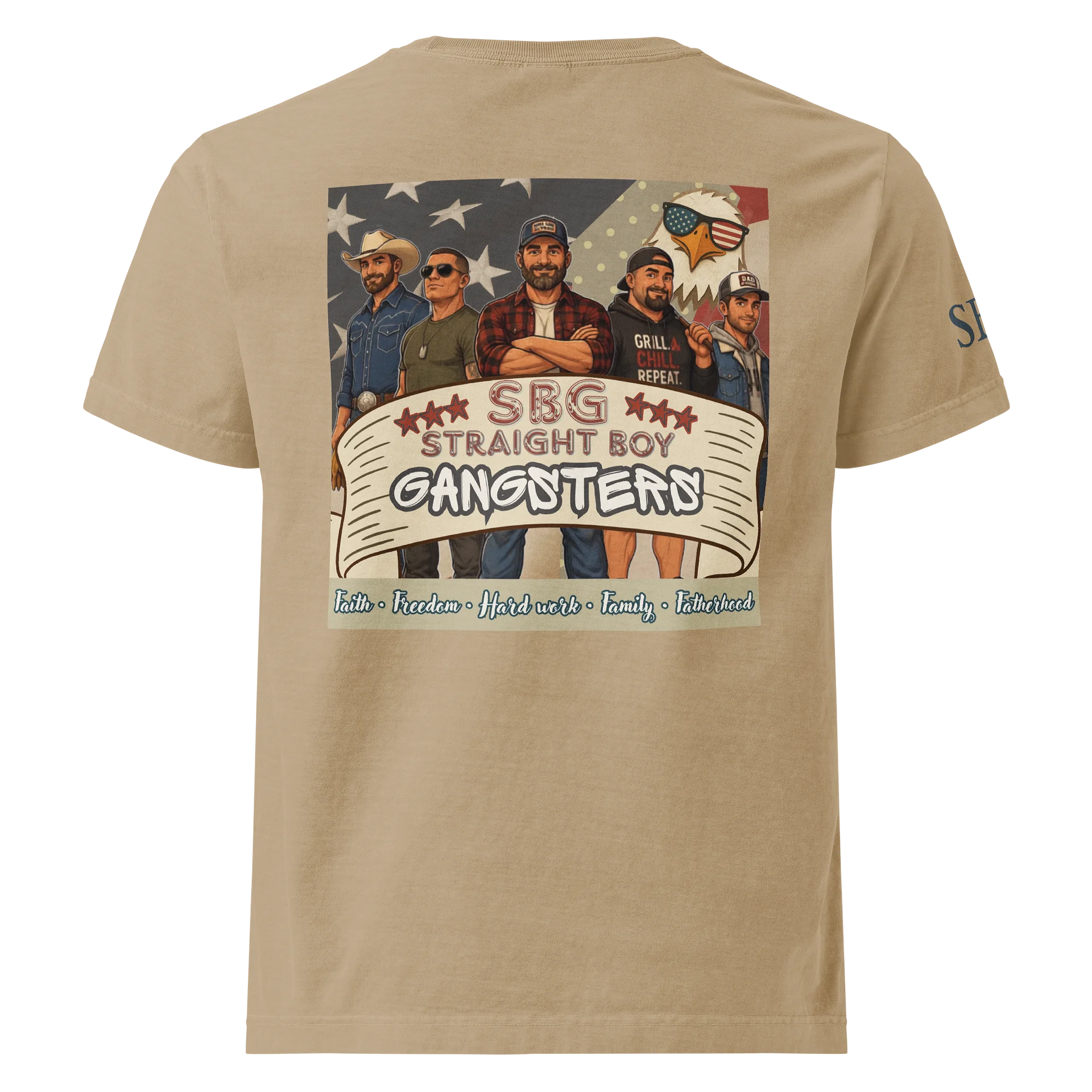 Straight Boy Gangsters (basic tee) product image (2)