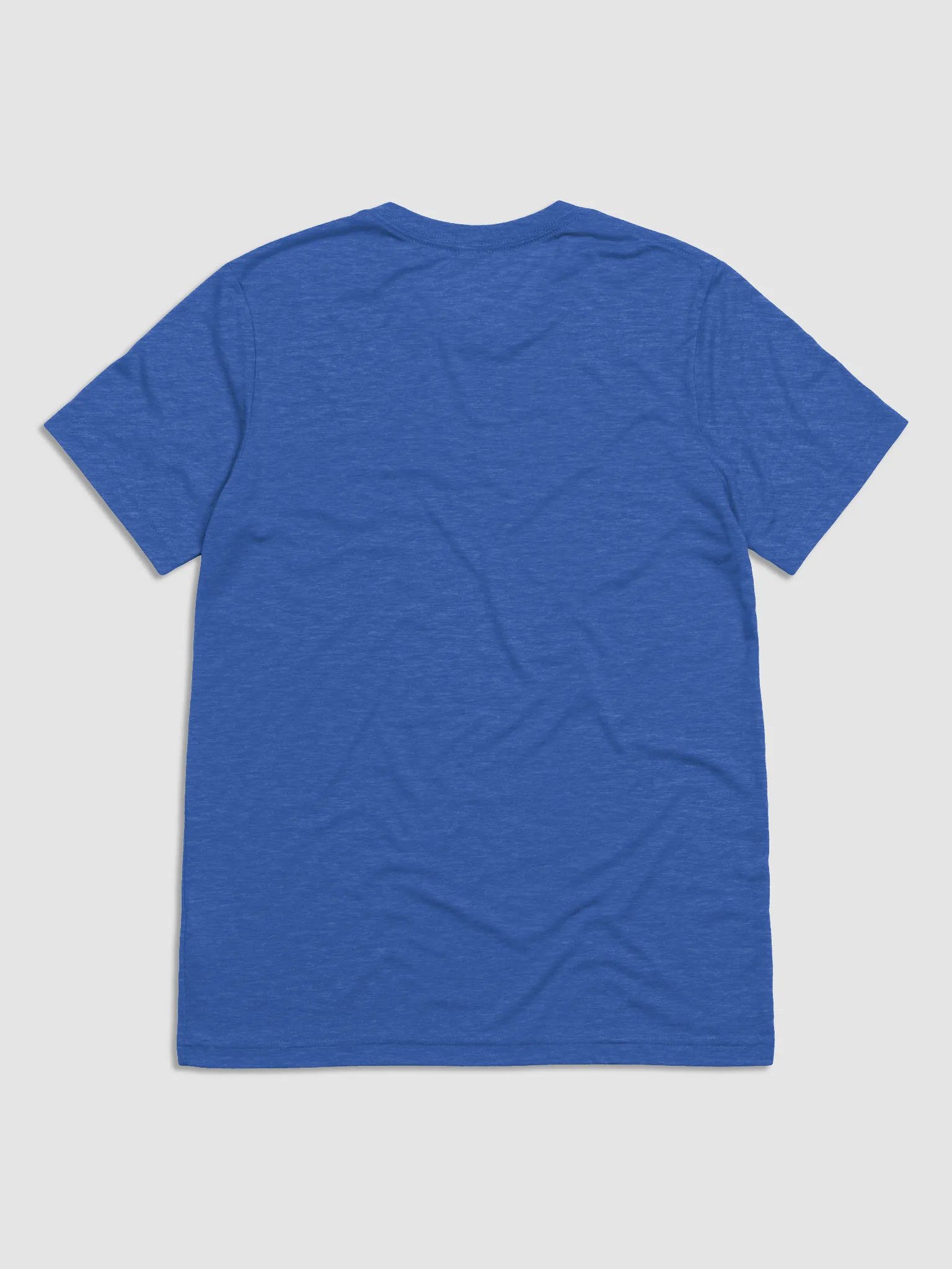 Eggplant Triblend Short Sleeve T-Shirt product image (2)