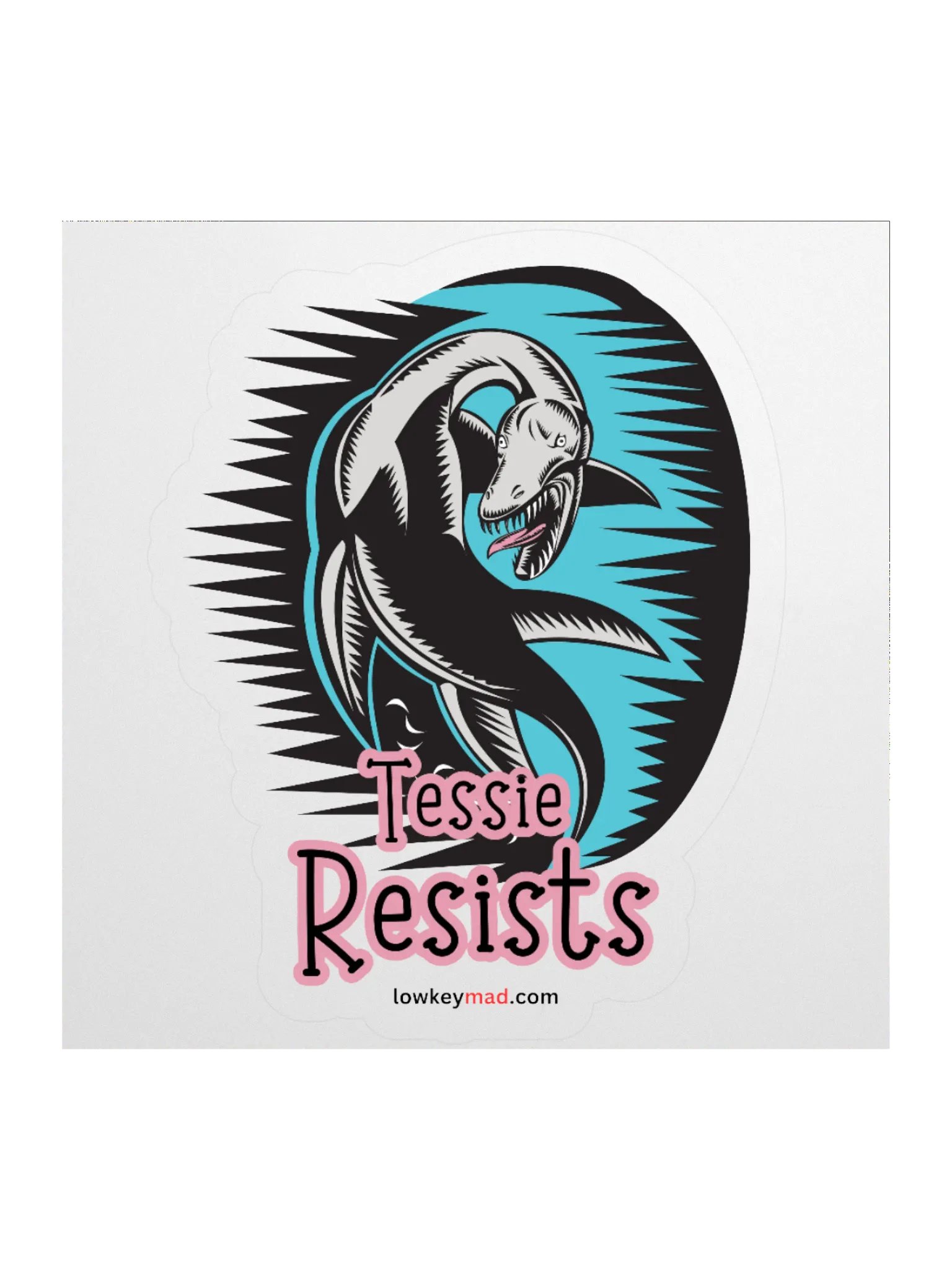 Tessie Resists Sticker product image (1)