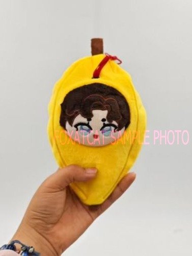 Charles Banana Plush Keychain product image (2)