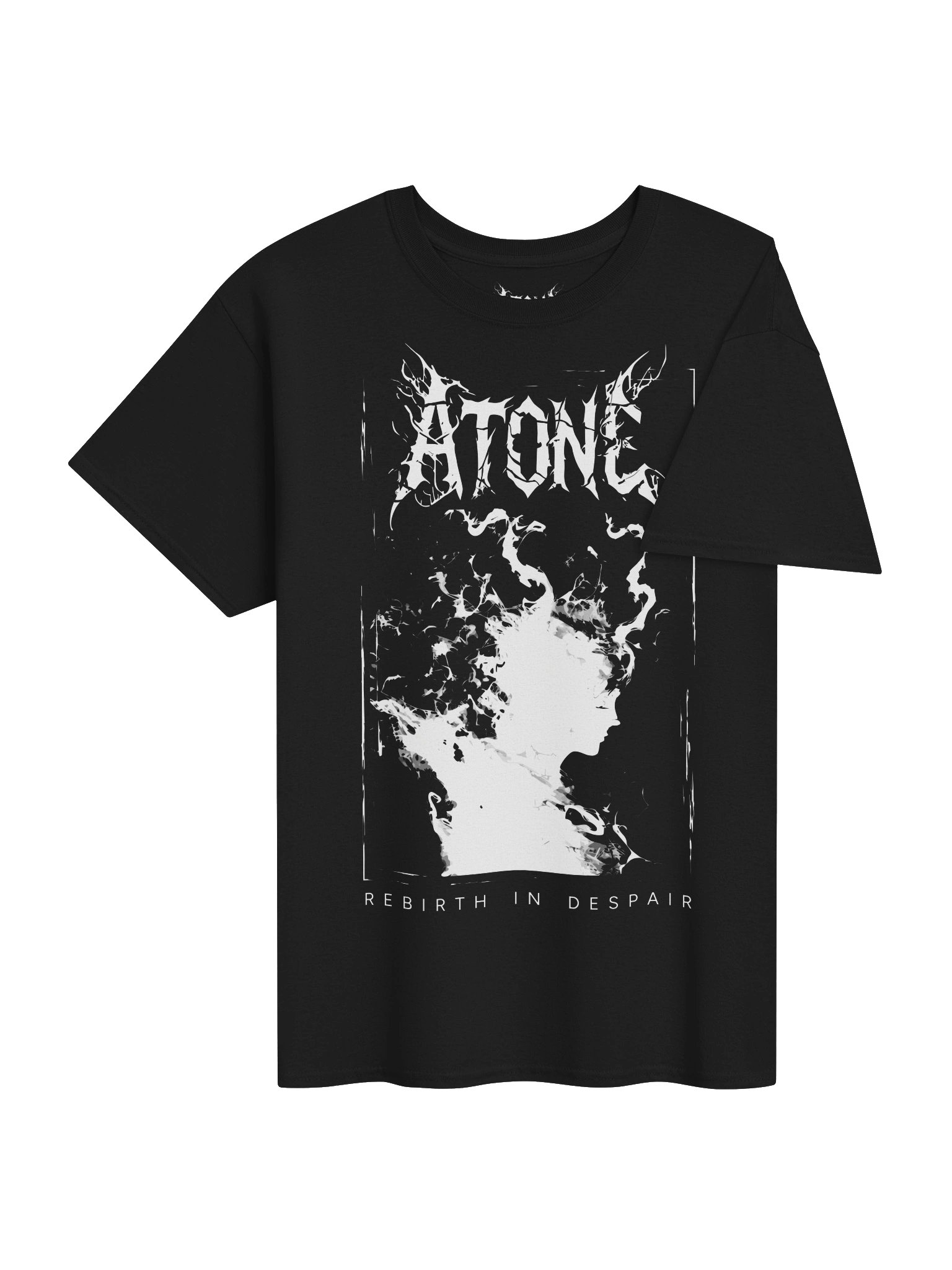 REBIRTH IN DESPAIR - Black & White T-Shirt product image (4)