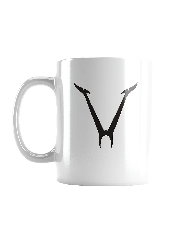 Vampir™ Black Logo - White Gloss Mug product image (1)