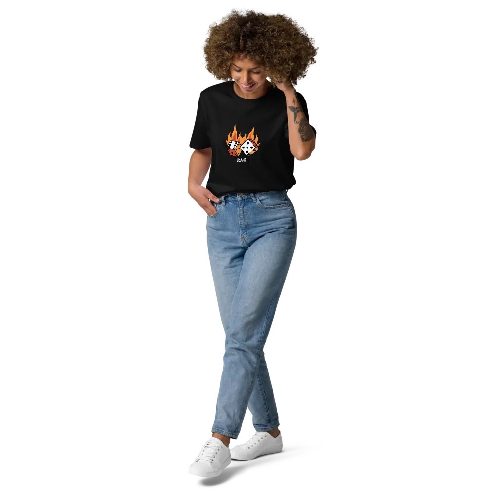 RNG Flaming Dice T-Shirt - 100% cotton product image (13)