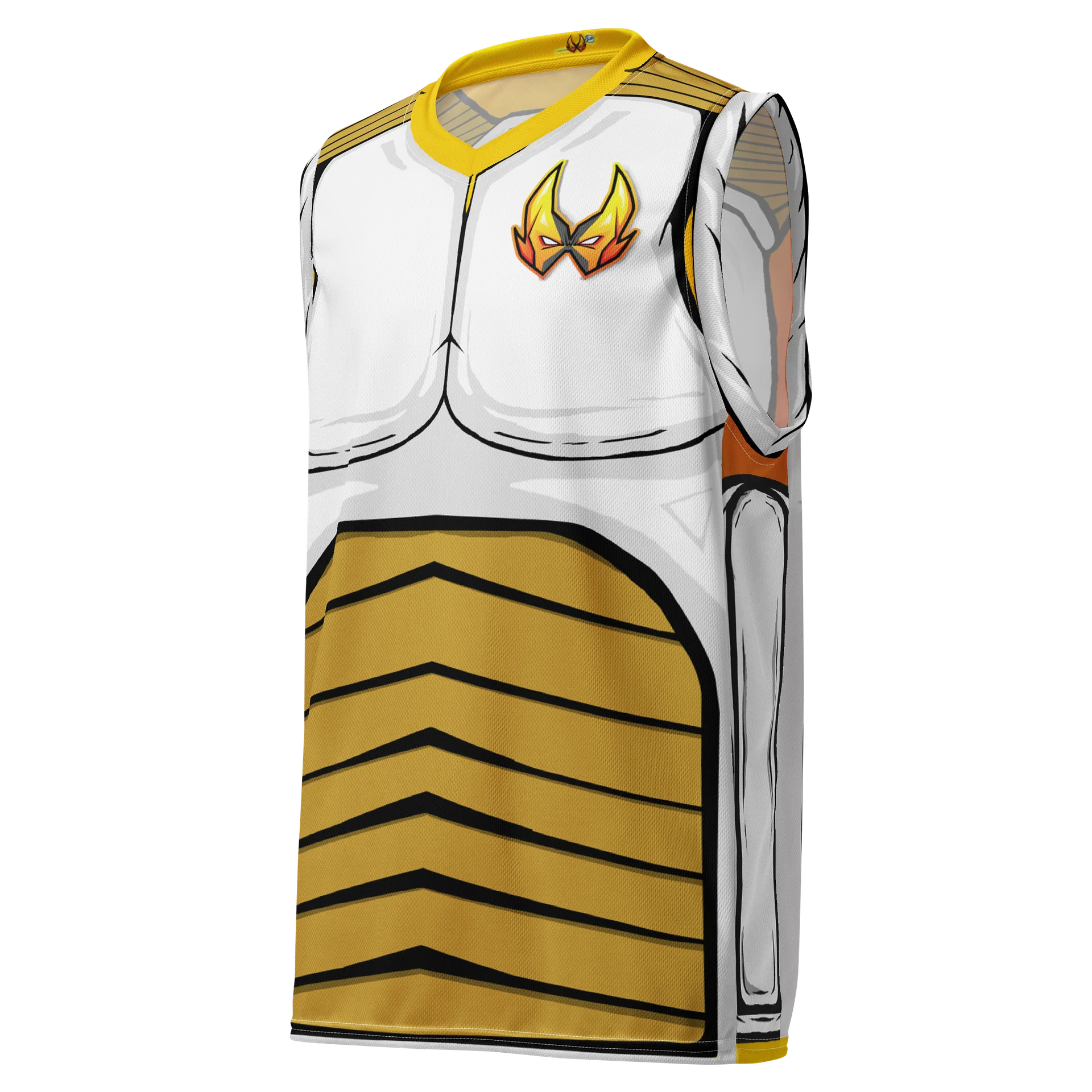 Villain Support Battle Armor Tank Top - White product image (1)