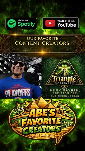 Abe gives his list of favorite content creators #iwc #contentcreator #prowrestling #wrestletrenia #mybrotha215