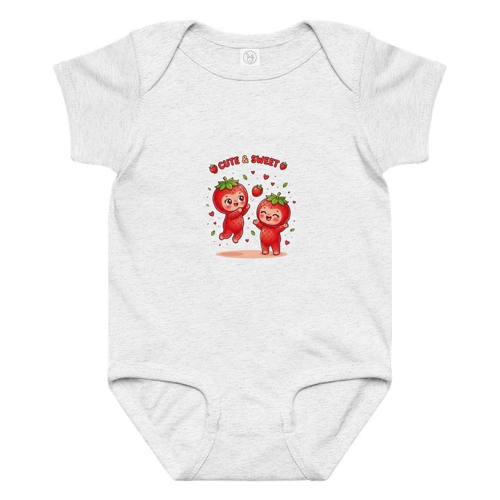 Sweet Strawberry Cuties Baby Bodysuit product image (1)