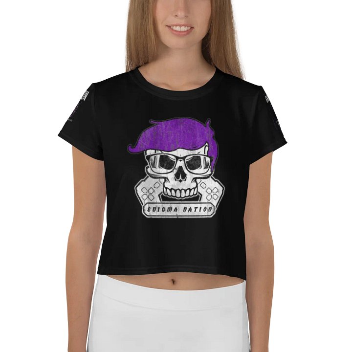 Enigma Nation Crop Graphic Tee product image (1)