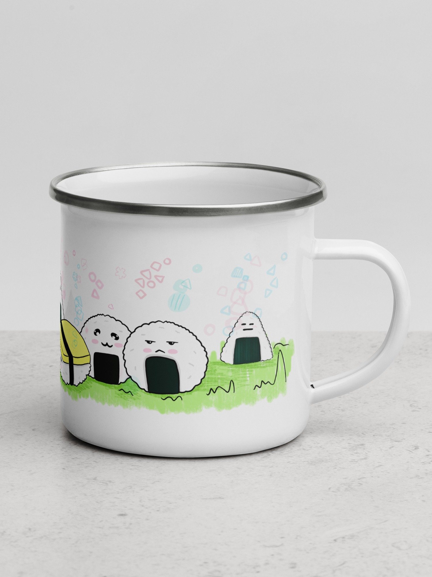 Happy Sushi Camping Mug product image (3)