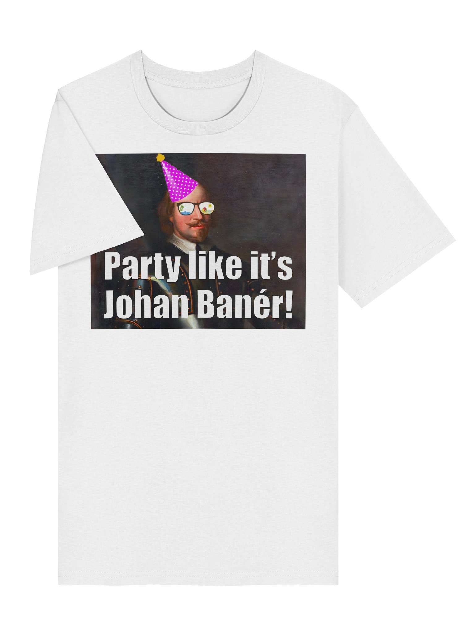 Party like it's Johan Banér (Organic unisex T-shirt) product image (7)