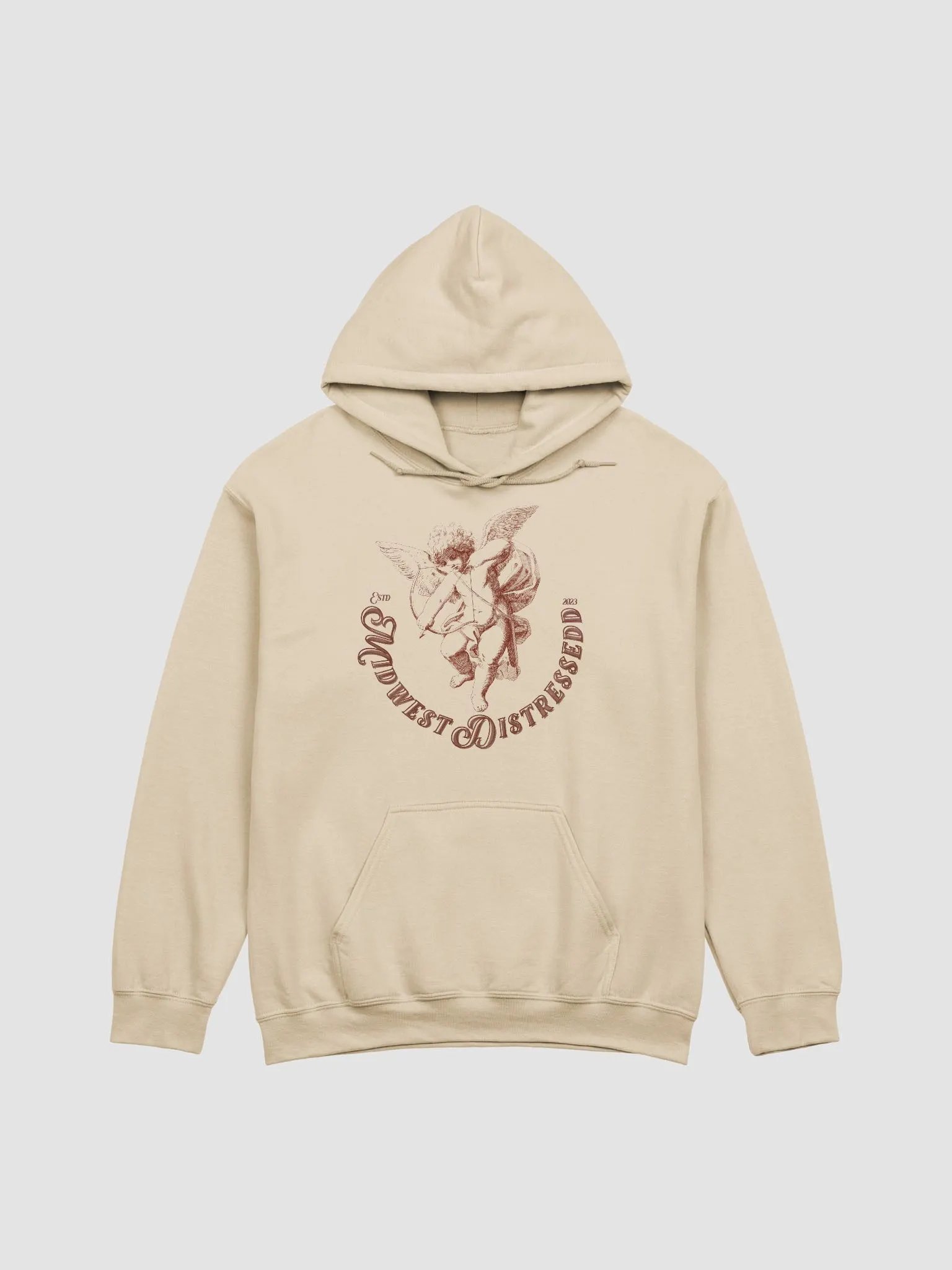 Midwestdistressedd Logo Hoodie product image (2)