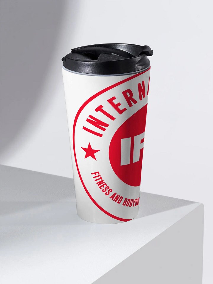 IFBNewsfeed.Org's Stainless Steel Travel Mug product image (2)