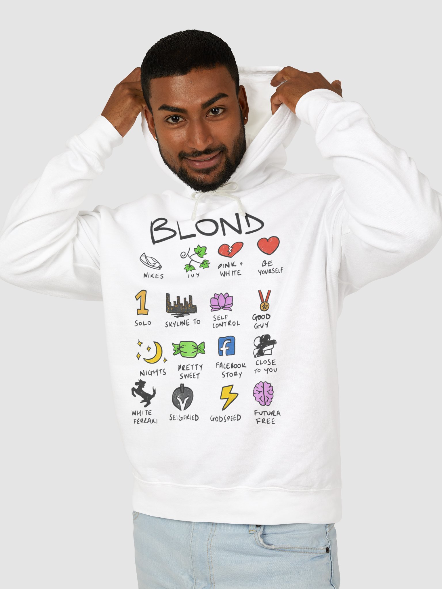 Frank Ocean Blond Notebook Hoodie product image (3)