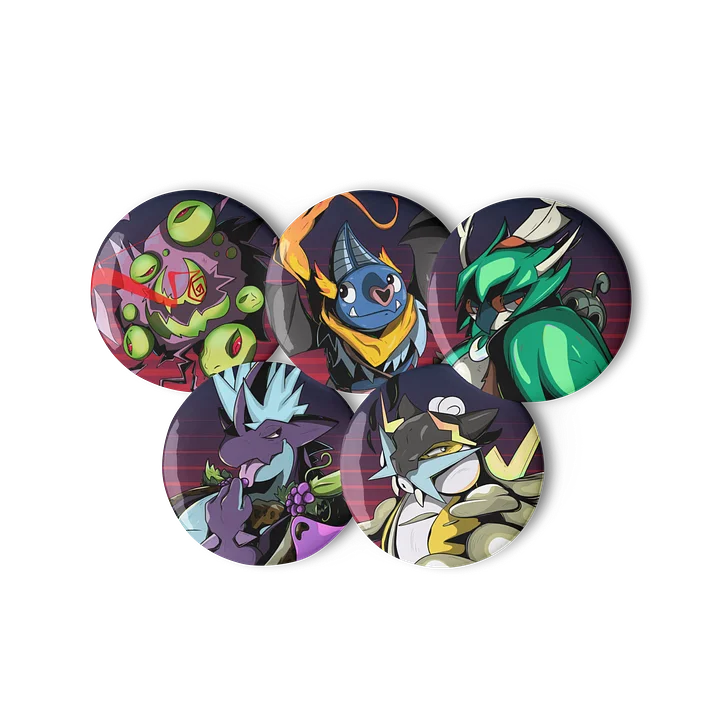 Monster Gods - Button Pack 1 product image (3)