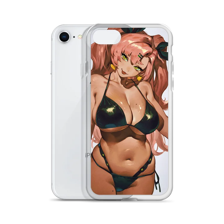 Pink Hair Girl Bikini iPhone Case product image (2)