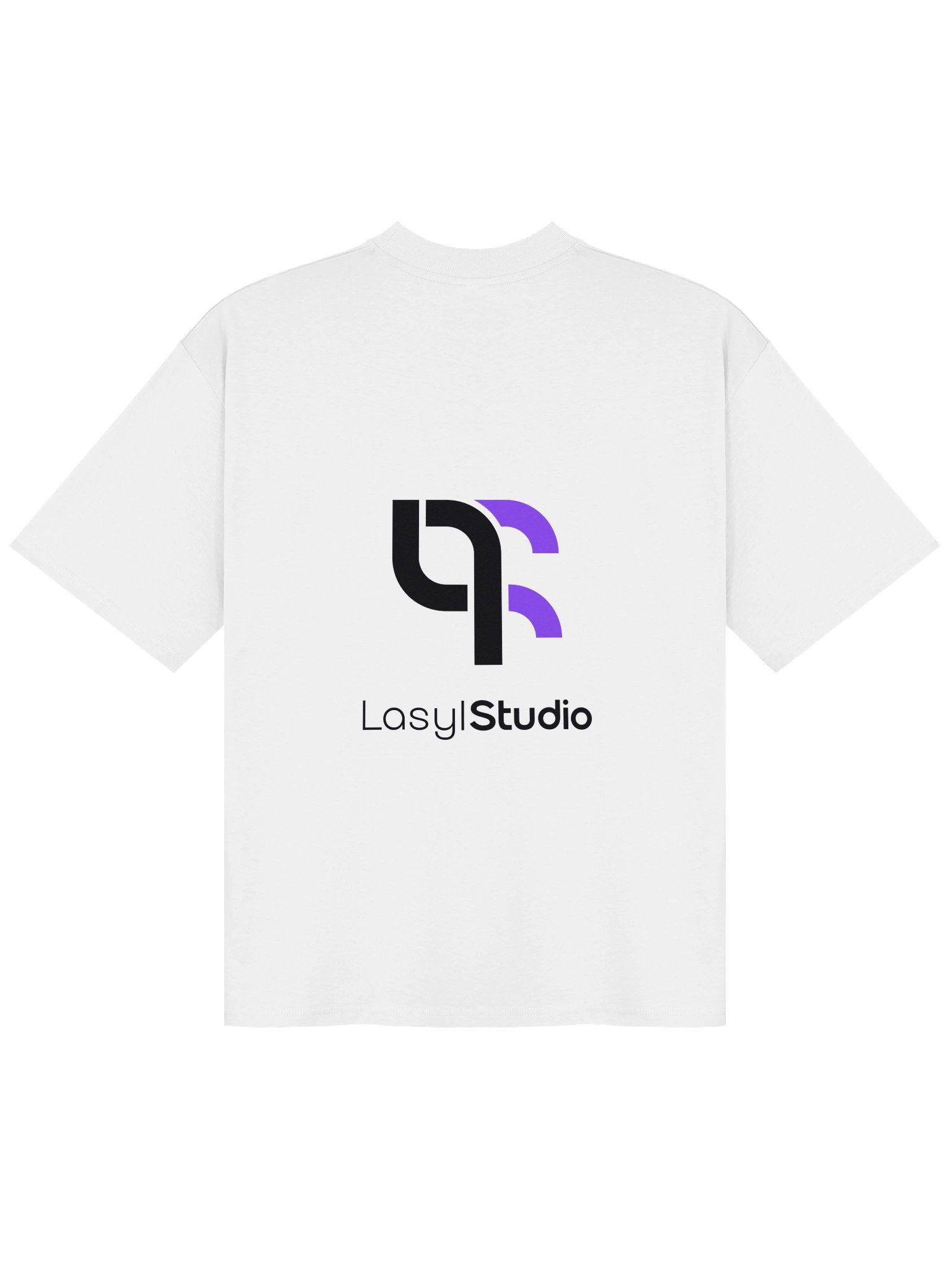 T-shirt LasylStudio coupe ample - blanc product image (2)