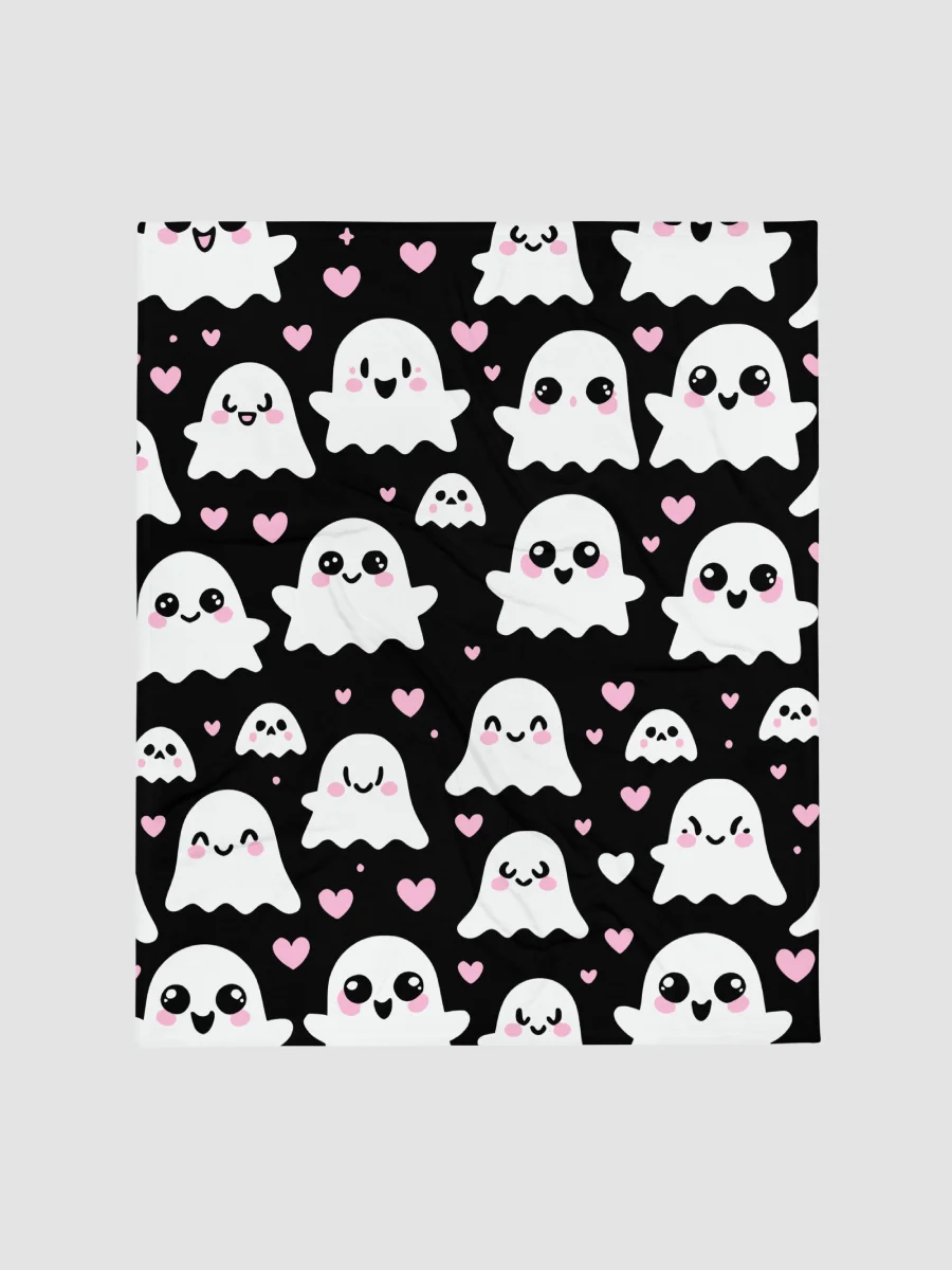 Cute Ghosts Throw Blanket product image (1)
