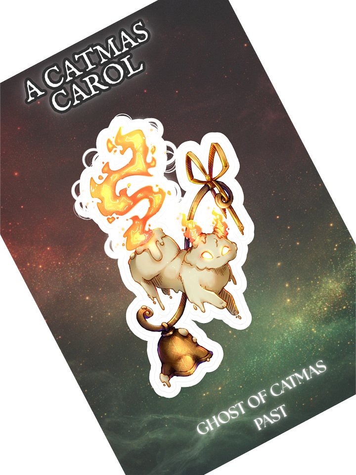 A Catmas Carol | The Ghost of Catmas Past product image (1)