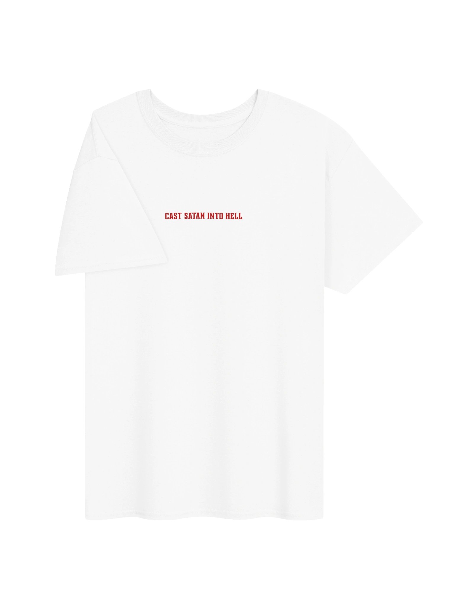 Cast Satan into Hell Metacore Saint Michael streetware VERSION 2- comfort t-shirt product image (15)