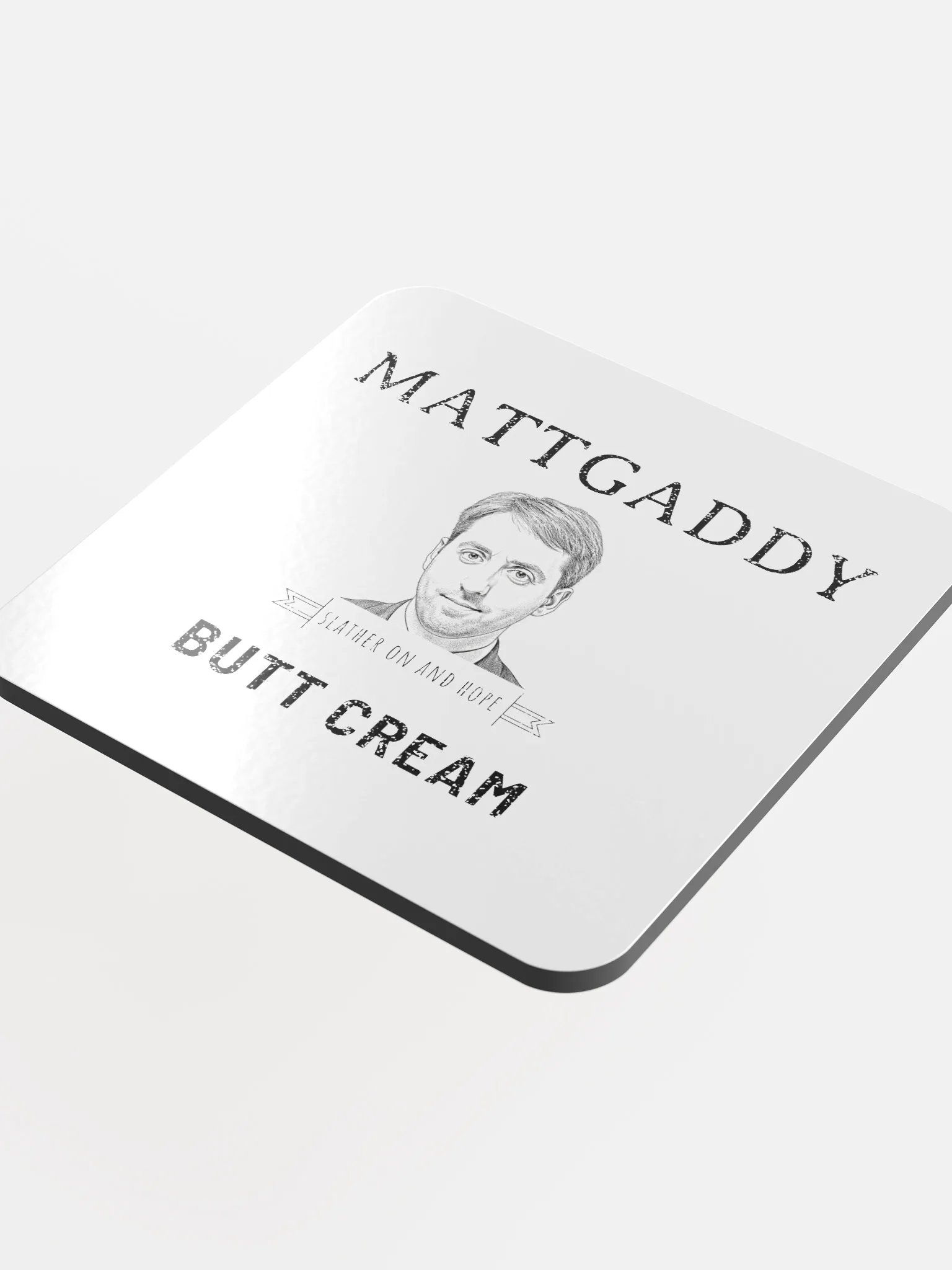 Butt Cream coaster product image (1)