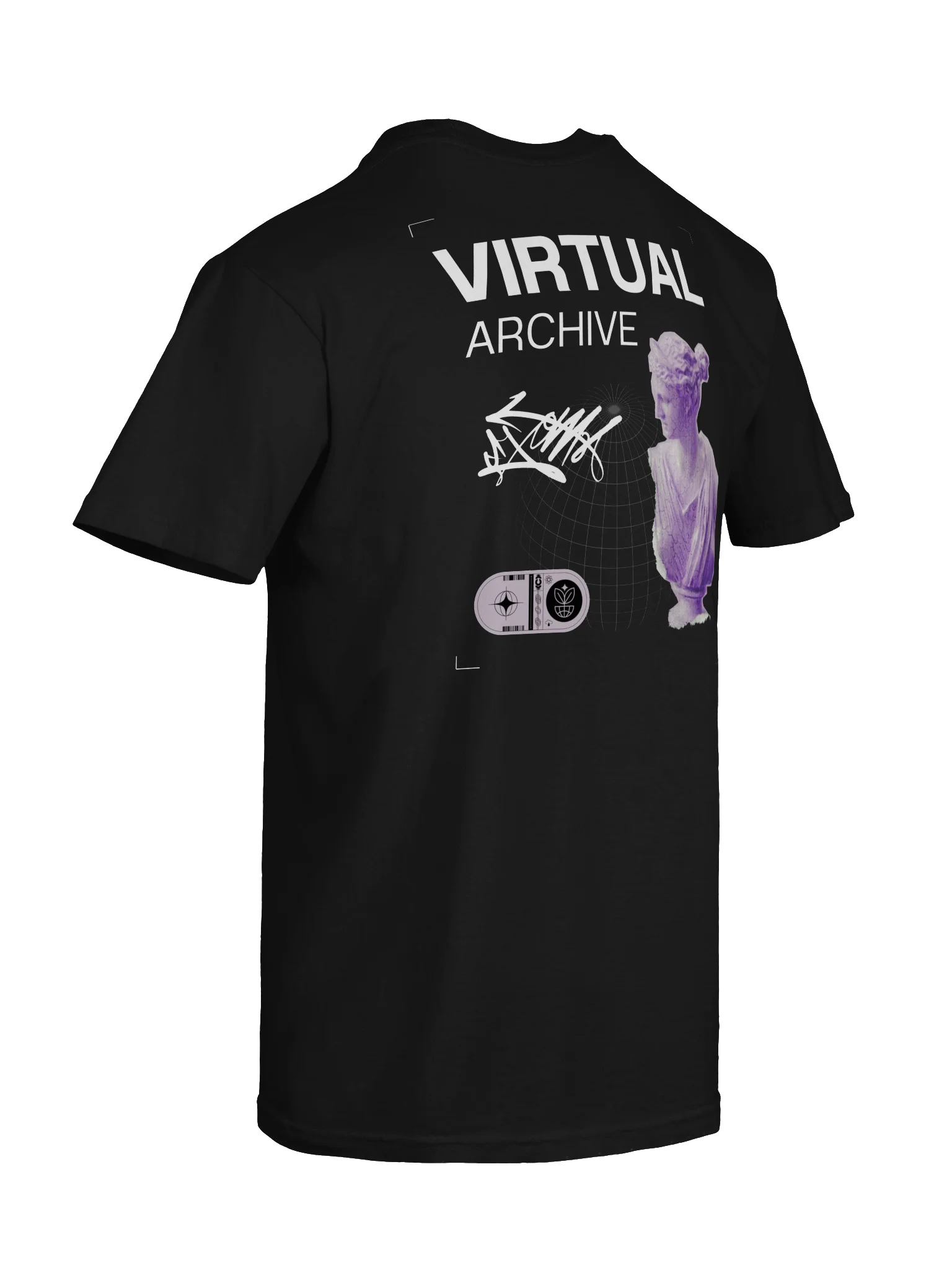 LunaNova "Virtual Archive" Aesthetic T-Shirt product image (8)