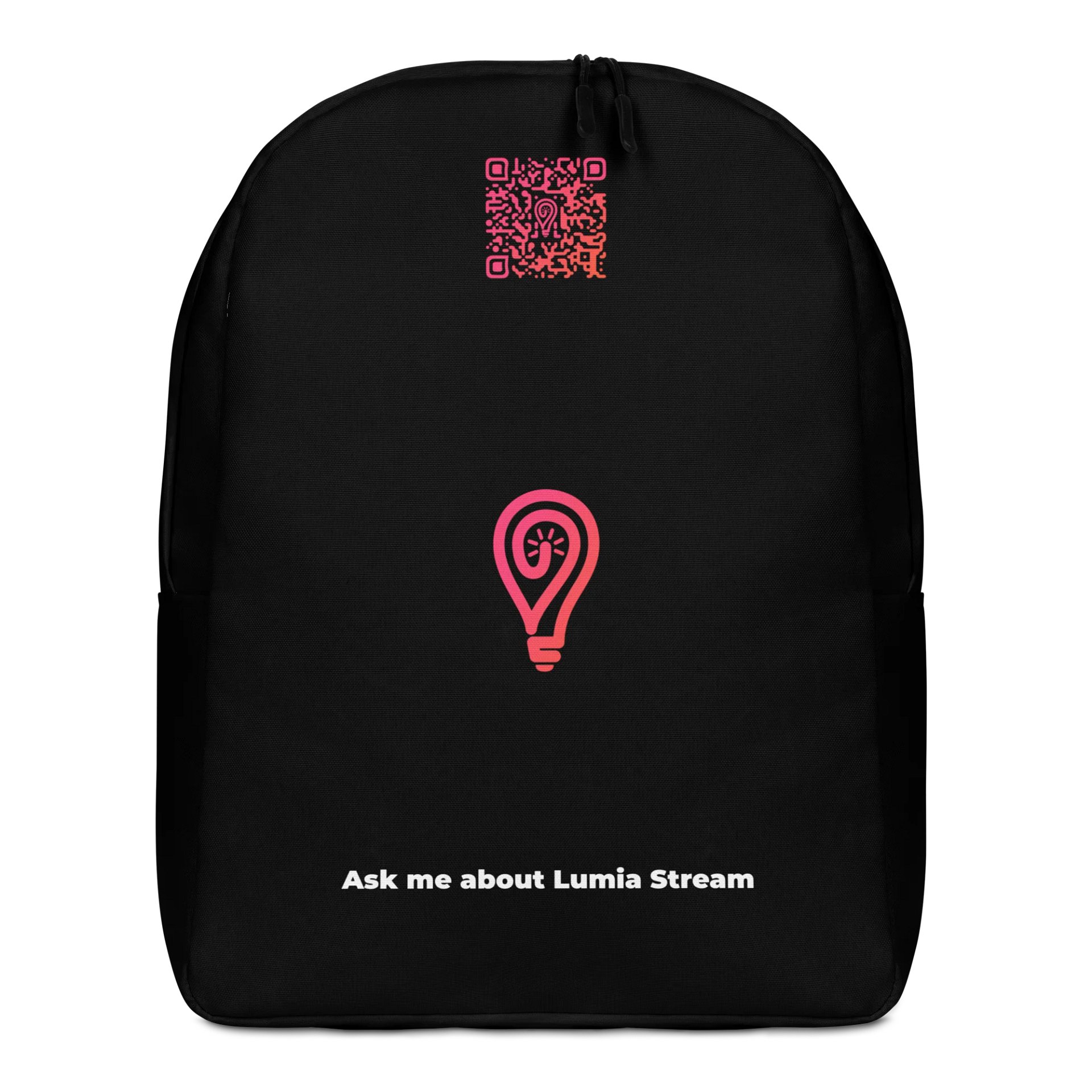 Ask me about Lumia Stream colored QR code Backpack product image (1)