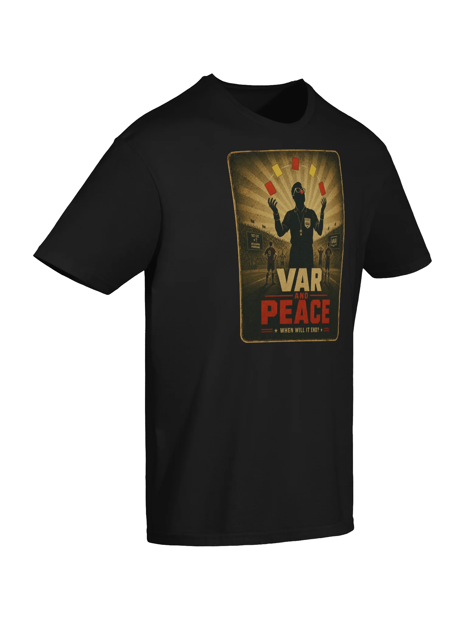 VAR and Peace Soccer Tee product image (6)