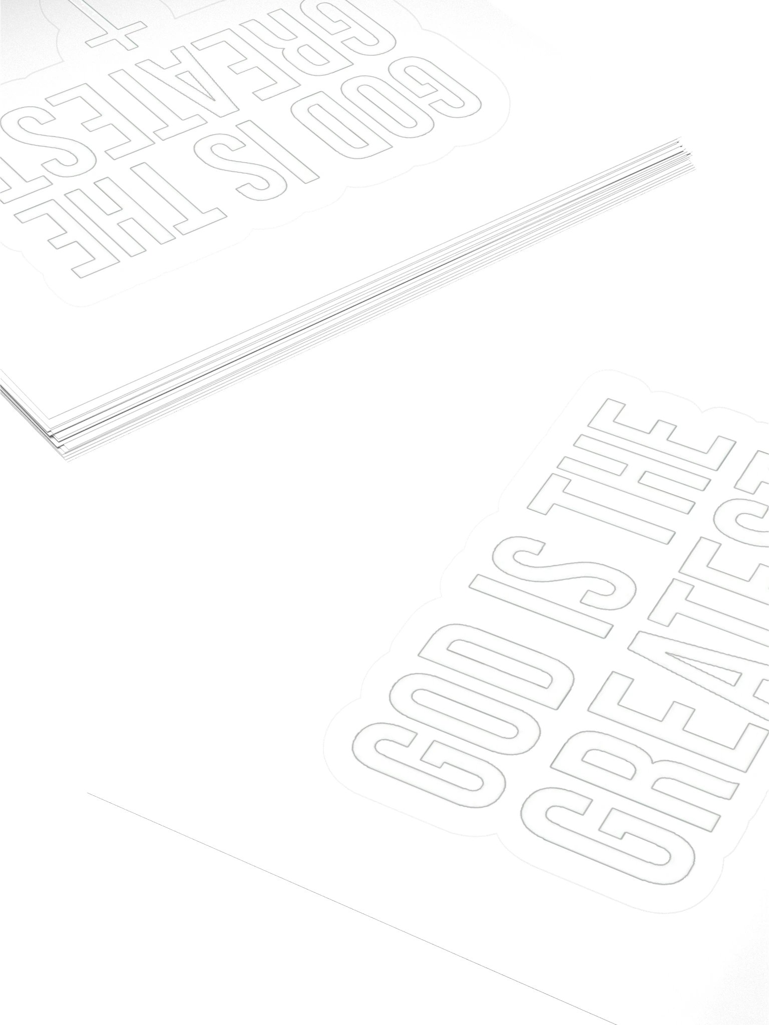 GTG Kiss Cut Stickers product image (4)
