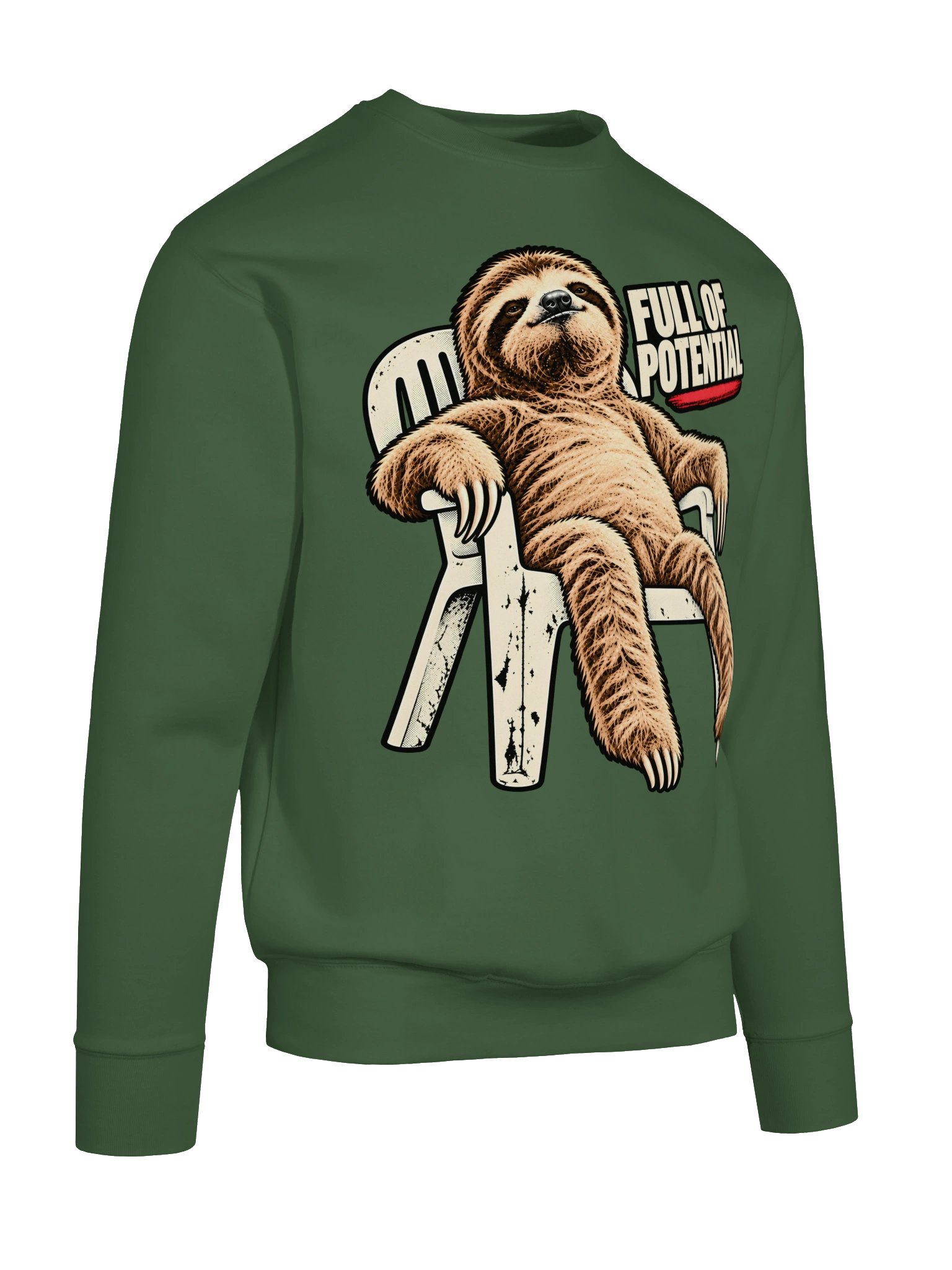 Sloth Full of Potential Premium Sweatshirt product image (18)