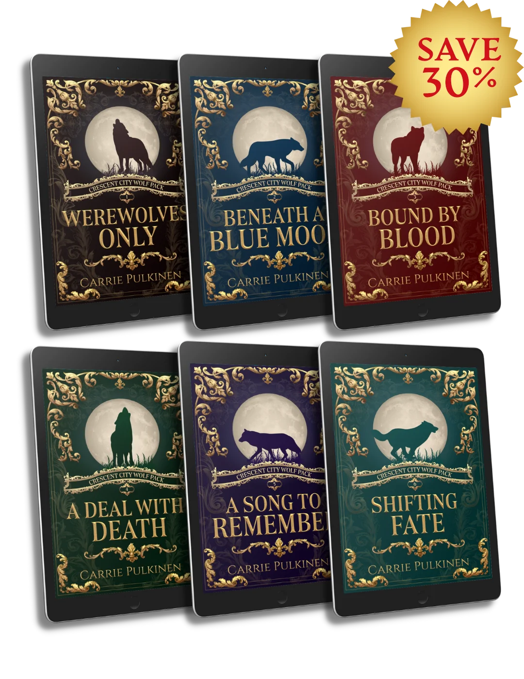 Crescent City Wolf Pack Complete Series Ebook Bundle product image (1)