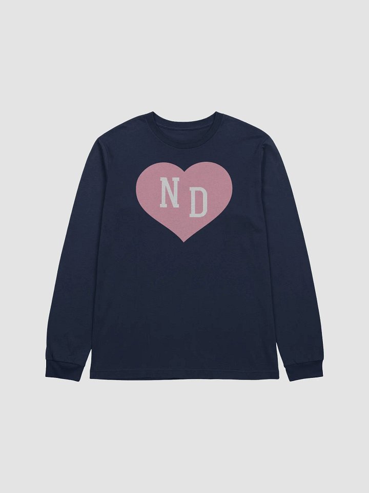 ND Heart Pink Long Sleeve product image (2)