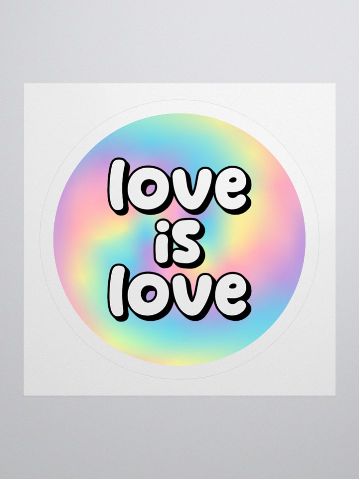 Love is Love Sticker product image (1)