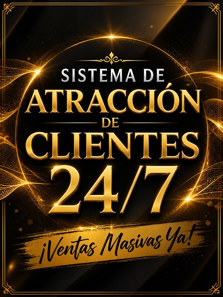 SISTEMA DE ATRACCIÓN DE CLIENTES 24/7 ¡Ventas Masivas Ya! product image (1)