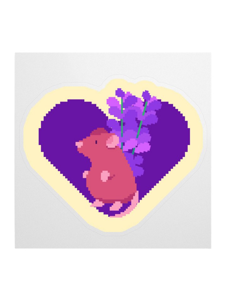 Live Laugh Rat Sticker - The Inspiration product image (2)