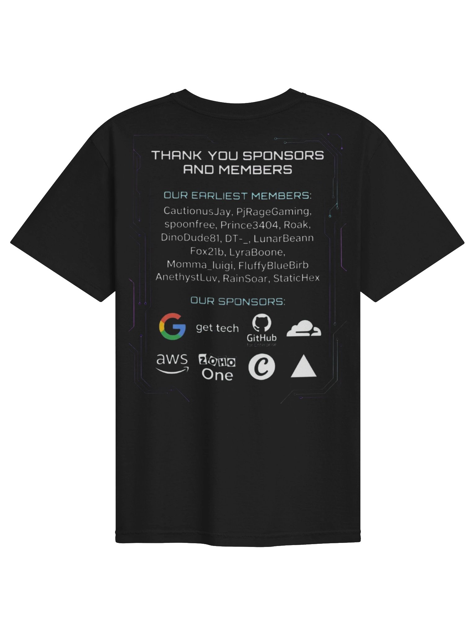 LYS Early Sponser T-Shirt product image (2)