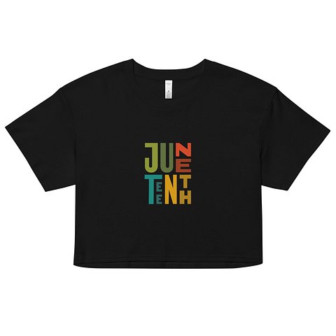 Juneteenth Crop Top (Women's) product image (1)