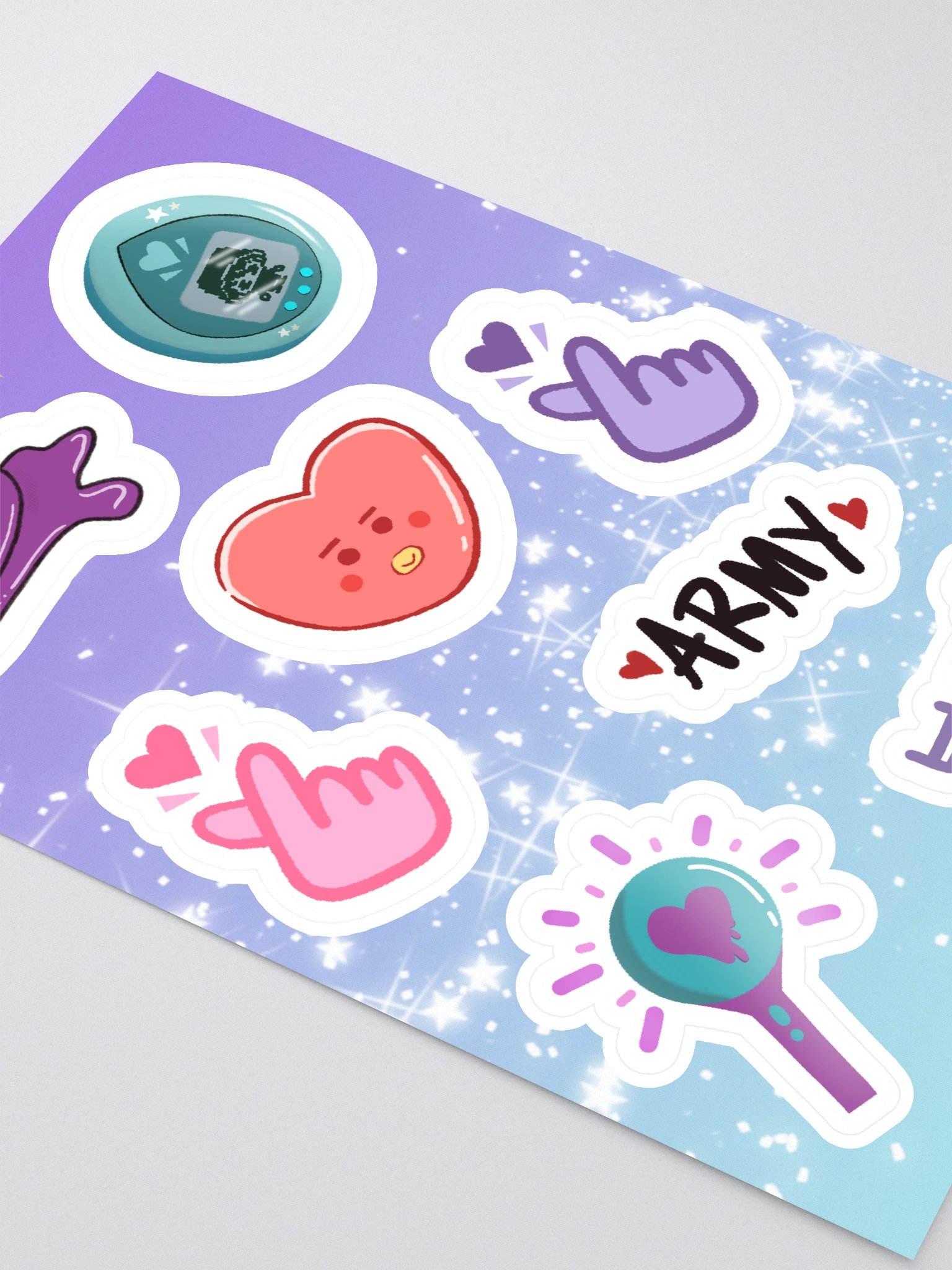 BTS sticker sheet product image (2)